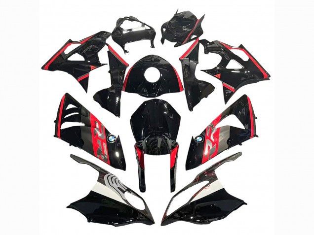 2009-2014 Red Glossy Black BMW S1000RR Motorcycle Fairing UK Stores
