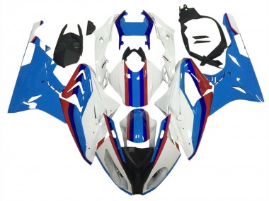 2009-2014 White Red Blue BMW S1000RR Motorcycle Fairings UK Stores