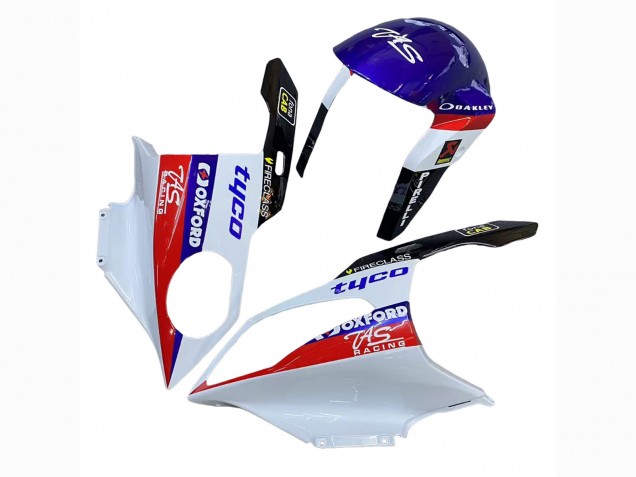 2009-2014 White Red Blue Black Tyco BMW S1000RR Motorcycle Fairings UK Stores