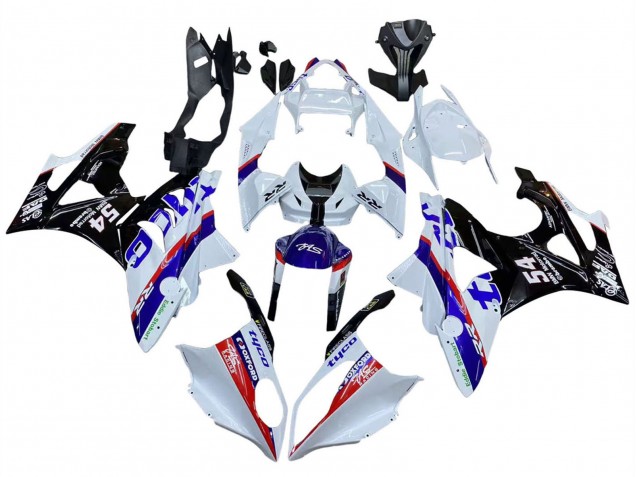 2009-2014 White Red Blue Black Tyco BMW S1000RR Motorcycle Fairings UK Stores