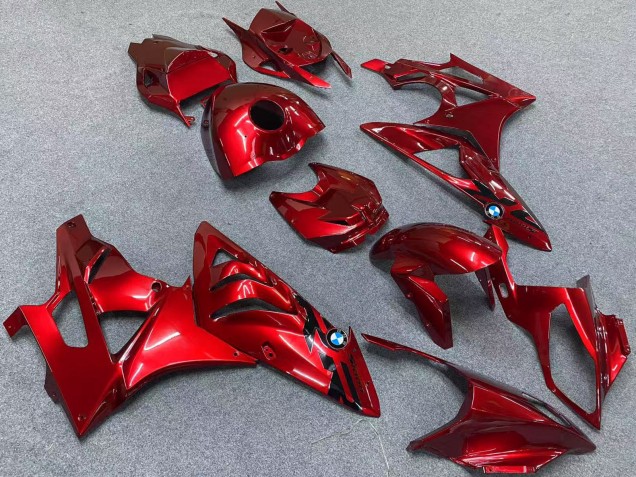 2009-2014 Red BMW S1000RR Motorcycle Fairings UK Stores