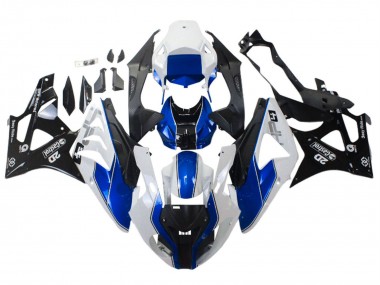 2009-2014 White Blue Glossy Black Castrol BMW S1000RR Motorcycle Fairings UK Stores