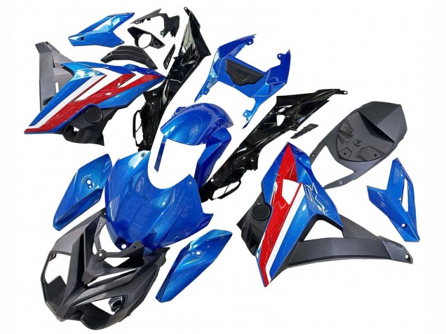 2014-2016 Blue Red BMW S1000R Motorcycle Fairings UK Stores