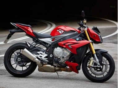 2014-2016 Black Red BMW S1000R Motorcycle Fairings UK Stores