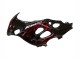 2004-2006 Glossy Black Red Flame Suzuki GSX600F/GSX750F Motorcycle Fairings UK Stores