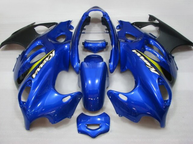 2004-2006 Blue Yellow Matte Black Katana Suzuki GSX600F/GSX750F Motorcycle Fairings UK Stores