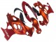 2004-2006 Burnt Oange White Logo Suzuki GSX600F/GSX750F Motorcycle Fairings UK Stores