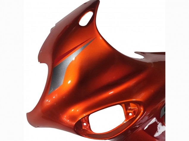 2004-2006 Burnt Oange White Logo Suzuki GSX600F/GSX750F Motorcycle Fairings UK Stores