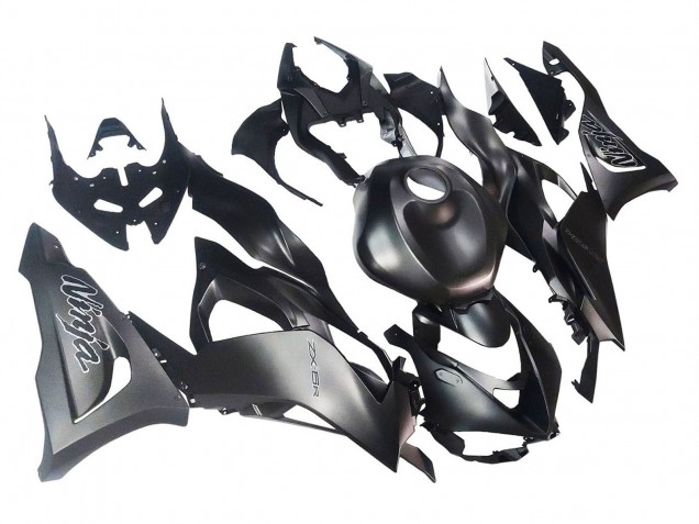 2023-2025 Matte Black Kawasaki ZX6R Motorcycle Fairing UK Stores