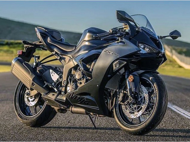 2023-2025 Matte Black Kawasaki ZX6R Motorcycle Fairing UK Stores