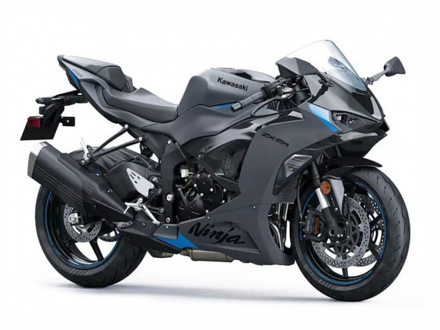 2023-2025 Grey Ninja Kawasaki ZX6R Motorcycle Fairings UK Stores