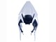 2023-2025 Pearl White Black Red Kawasaki ZX6R Motorcycle Fairings UK Stores