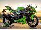 2023-2025 Green Black Kawasaki ZX6R Motorcycle Fairings UK Stores
