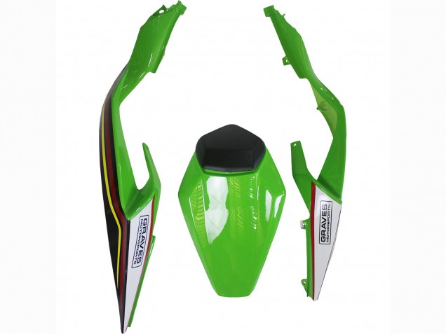 2023-2025 Green Black Red Yellow Dunlop Kawasaki ZX6R Motorcycle Fairings UK Stores