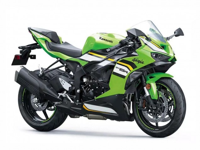 2023-2025 Green White Black Ninja Kawasaki ZX6R Motorcycle Fairings UK Stores