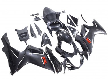 2011-2024 Black Carbon Fiber Red Suzuki GSXR 600 / GSXR 750 Motorcycle Fairings UK Stores