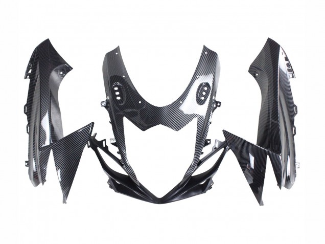 2011-2024 Black Carbon Fiber Red Suzuki GSXR 600 / GSXR 750 Motorcycle Fairings UK Stores