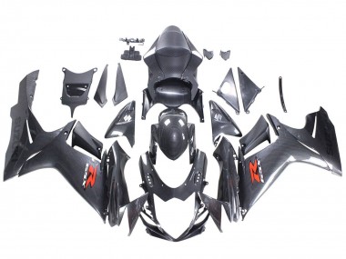 2011-2024 Black Carbon Fiber Red Suzuki GSXR 600 / GSXR 750 Motorcycle Fairings UK Stores