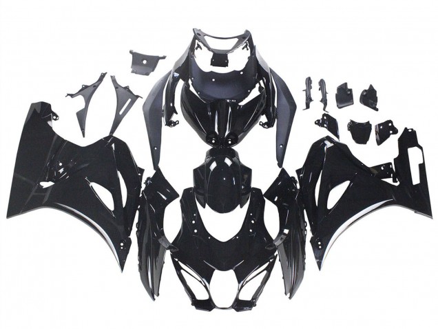 2017-2025 Glossy Black Suzuki GSXR1000 Motorcycle Fairings UK Stores