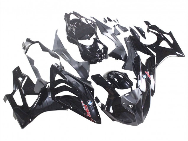 2009-2014 Glossy Black BMW S1000RR Motorcycle Fairing UK Stores