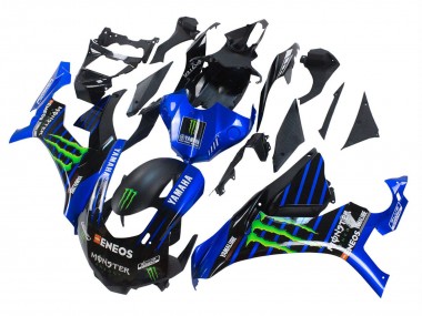 2015-2019 Blue Matte Black Green Monster ENEOS Yamaha YZF 1000 R1 Motorcycle Fairings UK Stores
