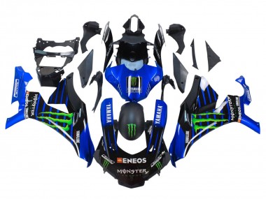 2015-2019 Blue Matte Black Green Monster ENEOS Yamaha YZF 1000 R1 Motorcycle Fairings UK Stores