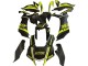 2020-2025 Glossy Black Fluorescent Yellow Yamaha YZF 1000 R1 Motorcycle Fairings UK Stores