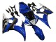 2006-2009 Blue White Glossy Black Yamalube Yamaha YZF R6S Motorcycle Fairings UK Stores