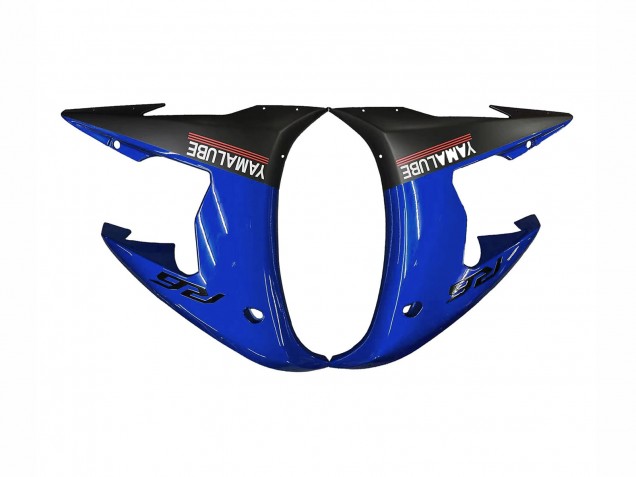 2006-2009 Blue White Glossy Black Yamalube Yamaha YZF R6S Motorcycle Fairings UK Stores