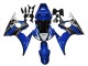 2006-2009 Blue White Glossy Black Yamalube Yamaha YZF R6S Motorcycle Fairings UK Stores