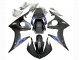 2006-2009 Matte Black Blue Yamaha YZF R6S Motorcycle Fairings UK Stores