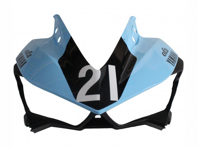 2015-2018 Light Blue Black Yamalube 21 Yamaha YZF R3/R25 Motorcycle Fairings UK Stores