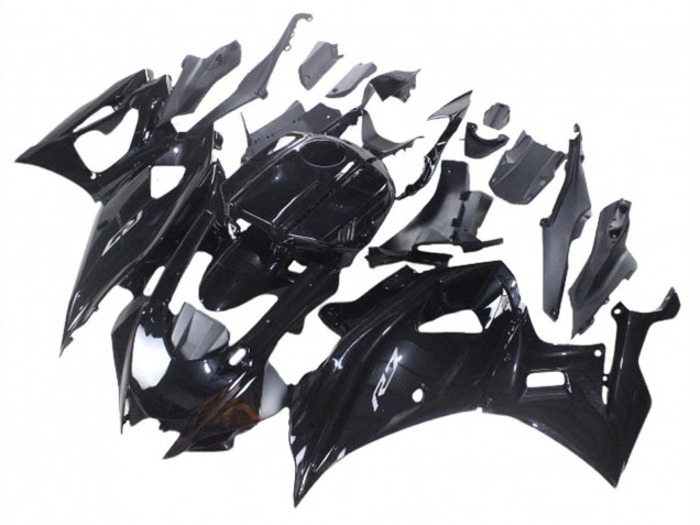 2021-2024 Glossy Black Yamaha YZF R7 Motorcycle Fairings UK Stores
