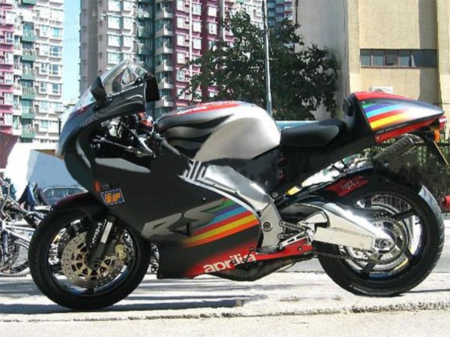 2000-2005 Black Red Silver Aprilia RS125 Motorcycle Fairings UK Stores