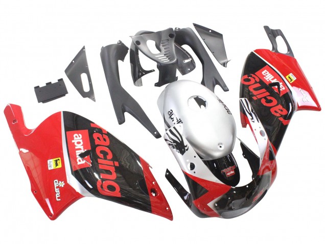 2000-2005 Red Black Silver Racing Aprilia RS125 Motorcycle Fairings UK Stores