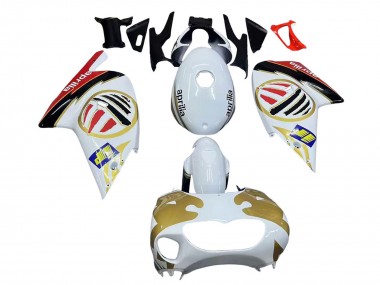 2000-2005 White Yellow Red Aprilia RS125 Motorcycle Fairings UK Stores