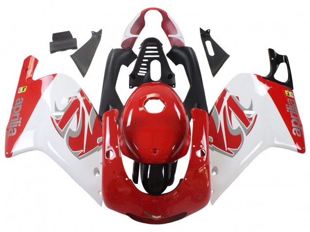 2000-2005 White Red Aprilia RS125 Motorcycle Fairings UK Stores