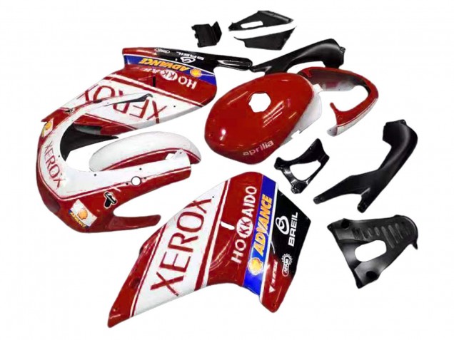 2000-2005 White Red Yellow Blue Xerox Aprilia RS125 Motorcycle Fairings UK Stores