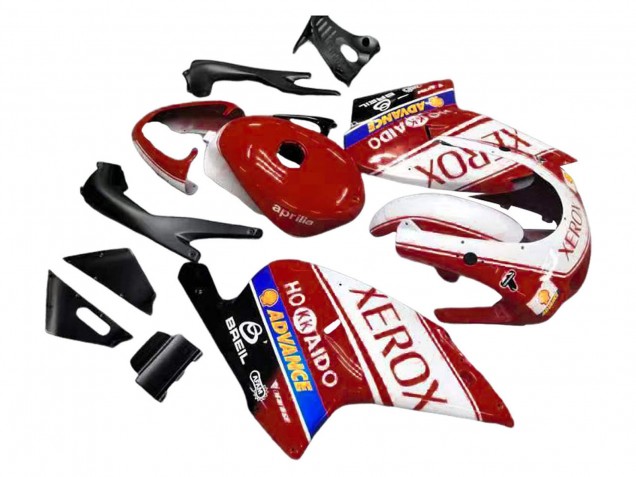 2000-2005 White Red Yellow Blue Xerox Aprilia RS125 Motorcycle Fairings UK Stores