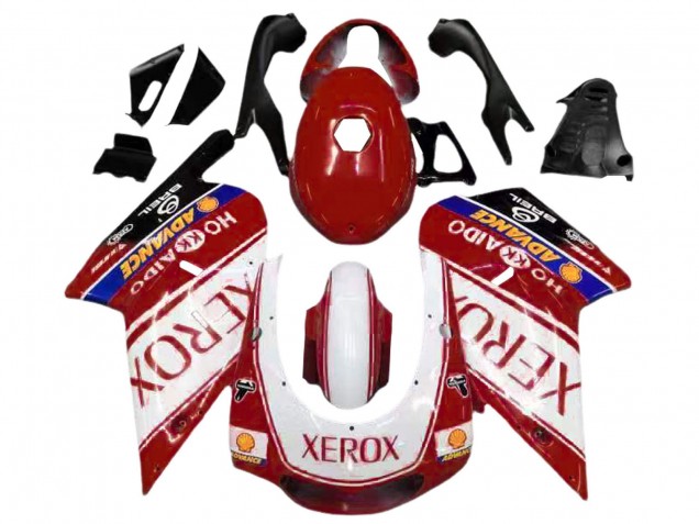 2000-2005 White Red Yellow Blue Xerox Aprilia RS125 Motorcycle Fairings UK Stores