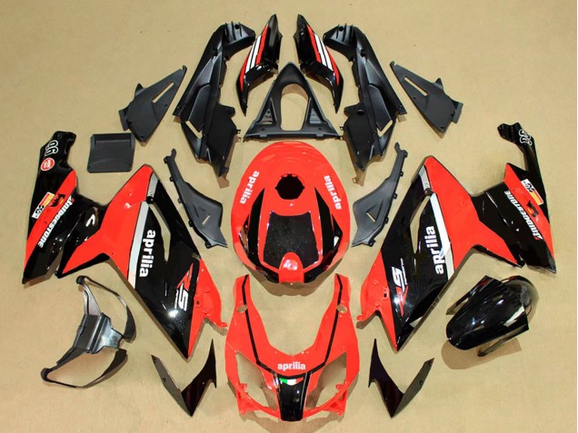 2006-2011 Red Glossy Black White Aprilia RS125 Motorcycle Fairings UK Stores