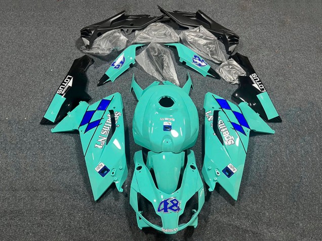2006-2011 Mint Green Spains No1 48 Aprilia RS125 Motorcycle Fairings UK Stores