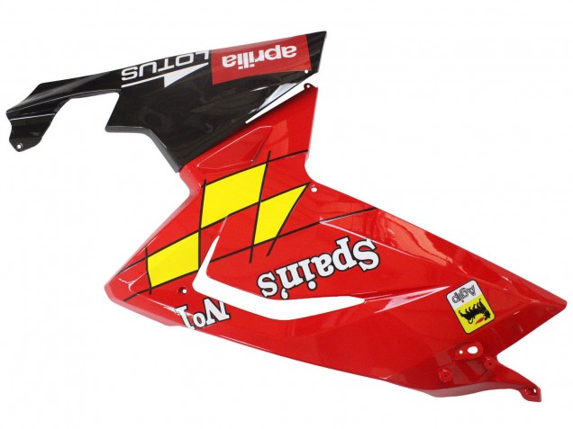 2006-2011 Red White Yellow Black Aprilia RS125 Motorcycle Fairings UK Stores