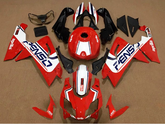 2006-2011 Red White Aprilia RS125 Motorcycle Fairings UK Stores