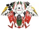 2006-2011 White Red Green Aprilia RS125 Motorcycle Fairings UK Stores