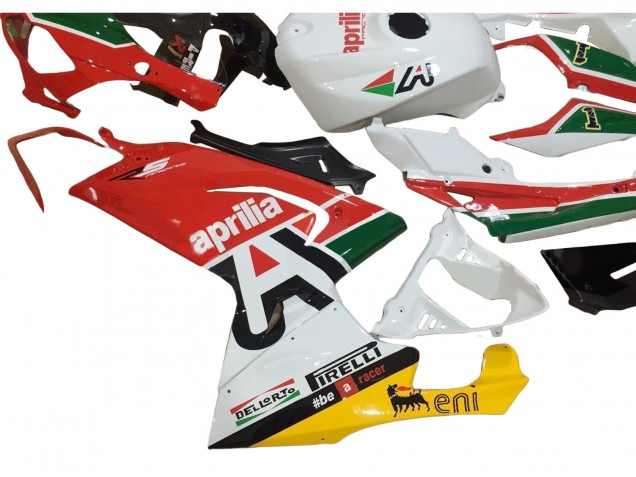 2006-2011 White Red Green Aprilia RS125 Motorcycle Fairings UK Stores