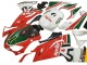 2006-2011 White Red Green Aprilia RS125 Motorcycle Fairings UK Stores