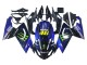 2006-2011 Blue Black Green Monster 46 Aprilia RS125 Motorcycle Fairings UK Stores