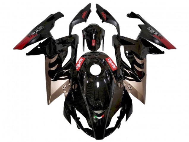 2006-2011 Glossy Black Red Aprilia RS125 Motorcycle Fairings UK Stores