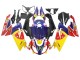 2006-2011 Yellow Dark Blue Red Bull Aprilia RS125 Motorcycle Fairings UK Stores